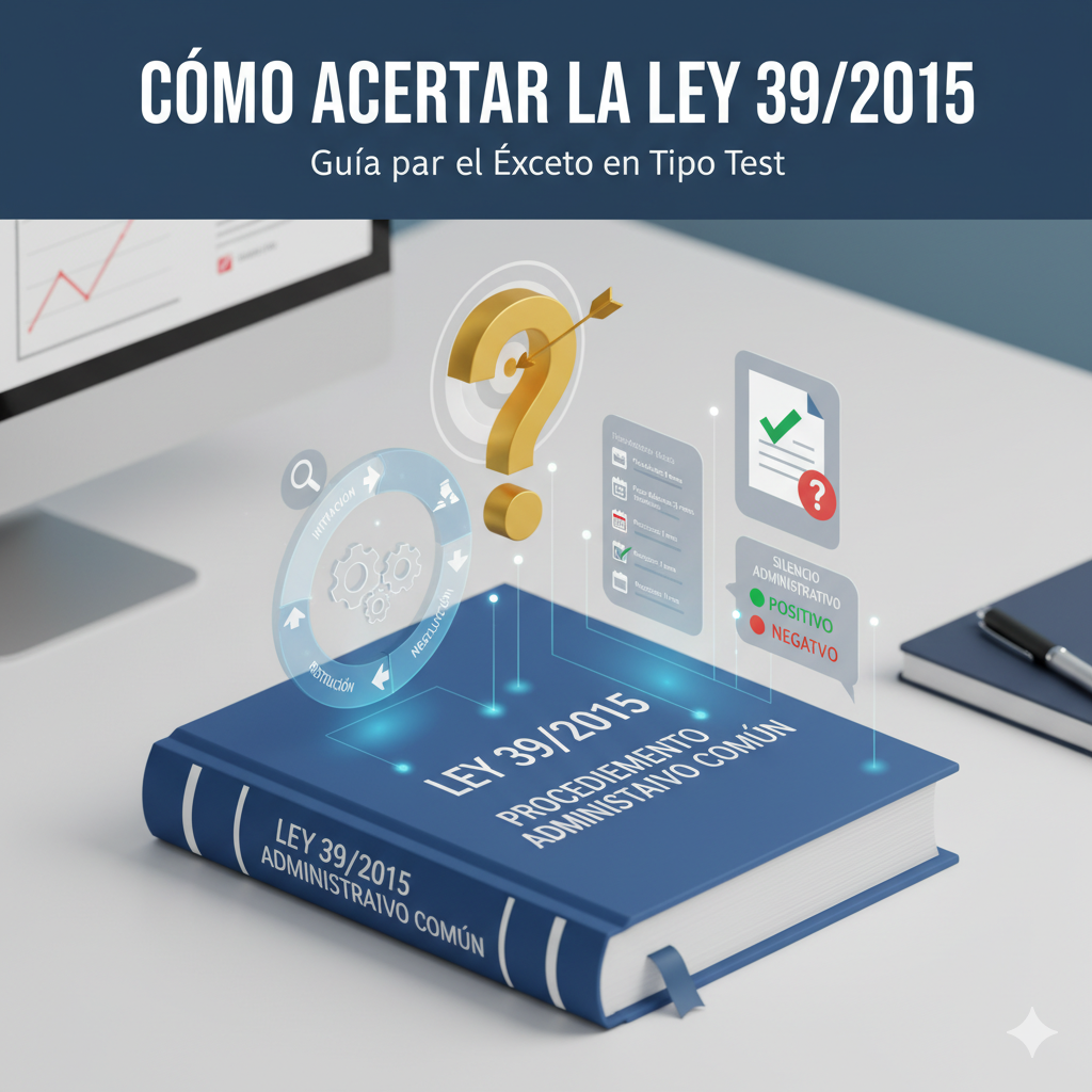 Cómo Acertar las Preguntas Tipo Test de la Ley 39/2015: Guía para el Éxito 🎯